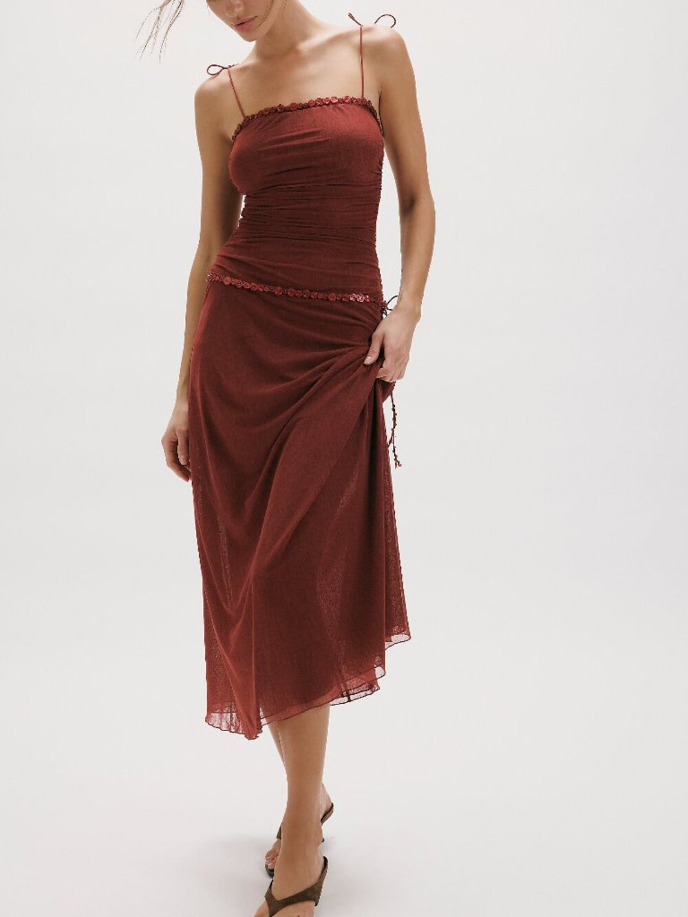 FREE PEOPLE Pearl Drift Maxi Dress / Paper Lantern